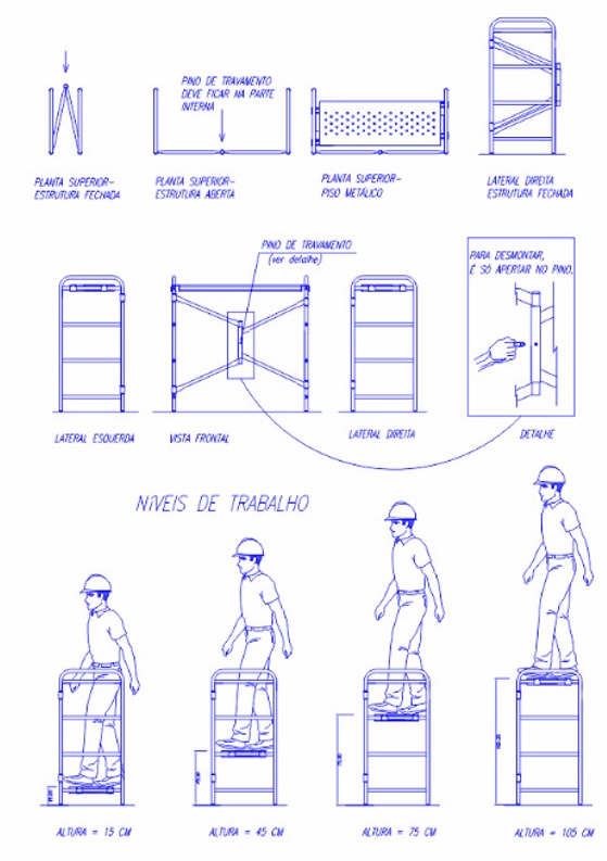 Andaime Retrátil