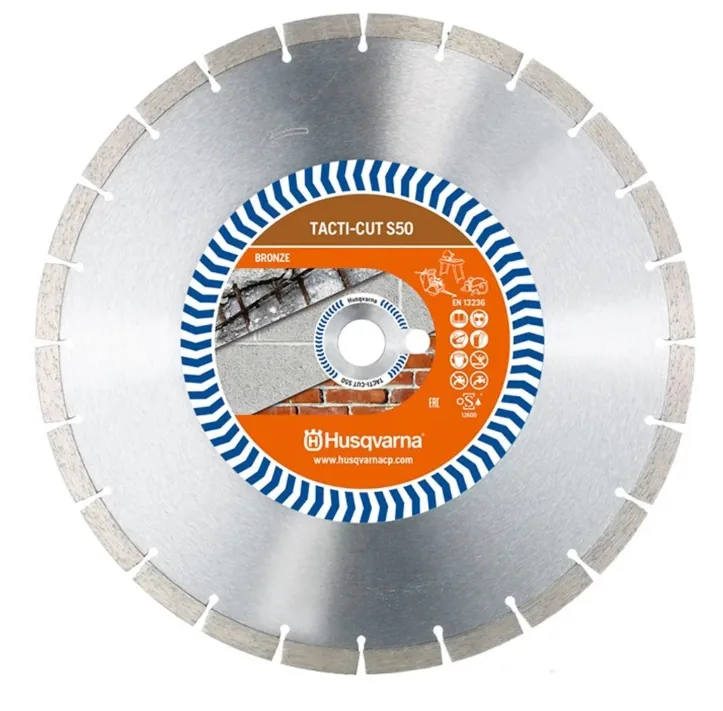 Serra Clipper (Cortadora de Piso) – Disco Diamantado Segmentado Para Asfalto 14X1 Husqvarna