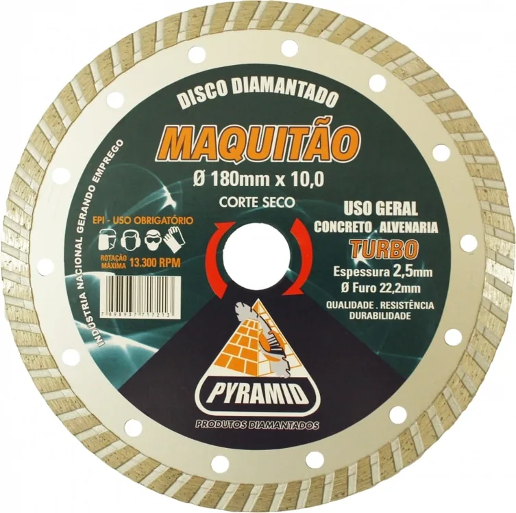 Serra Marmore 7′ (Makitão) – Disco Diamantado 180mm